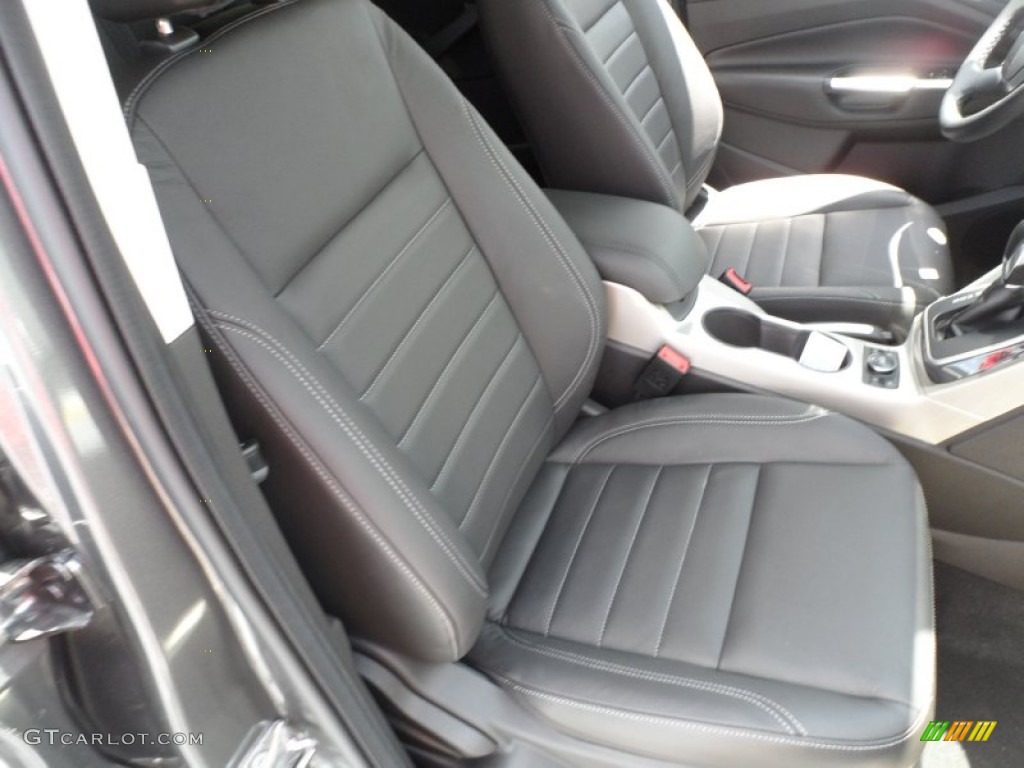Charcoal Black Interior 2013 Ford Escape SEL 1.6L EcoBoost Photo #68751967