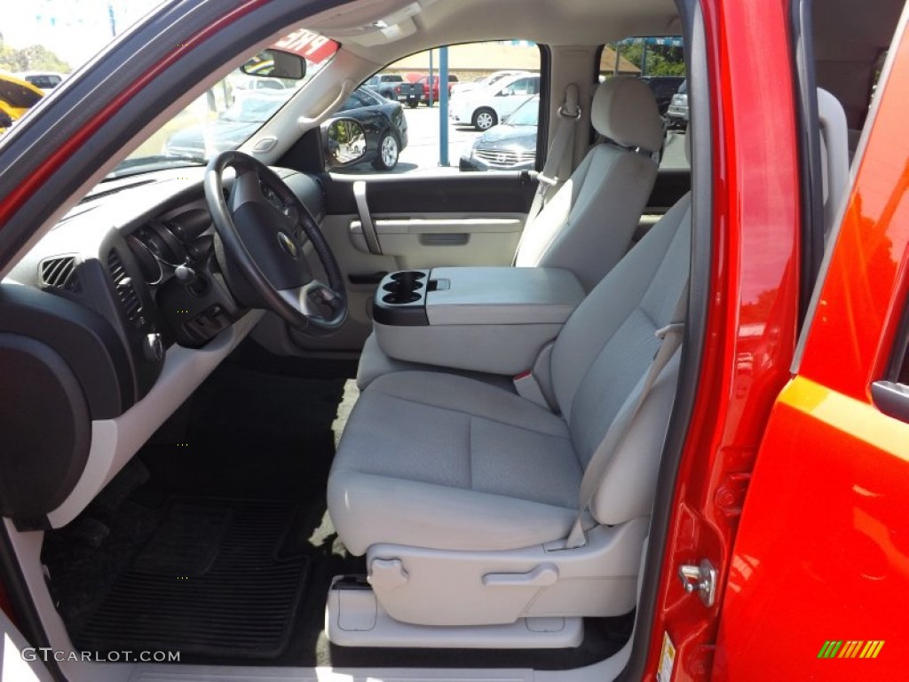 Light Titanium/Ebony Interior 2011 Chevrolet Silverado 1500 LT Crew Cab 4x4 Photo #68752045