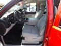 Light Titanium/Ebony 2011 Chevrolet Silverado 1500 LT Crew Cab 4x4 Interior Color