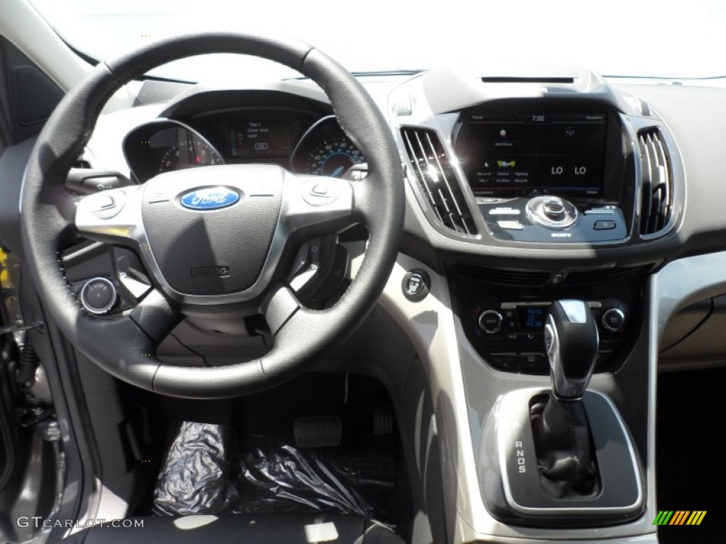 2013 Ford Escape SEL 1.6L EcoBoost Charcoal Black Dashboard Photo #68752048