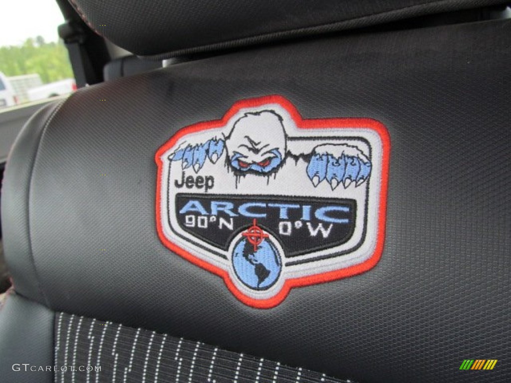 2012 Jeep Wrangler Sahara Arctic Edition 4x4 Marks and Logos Photo #68752786