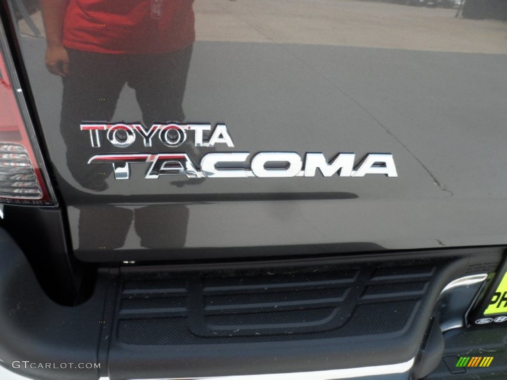 2012 Tacoma V6 TSS Prerunner Double Cab - Magnetic Gray Mica / Graphite photo #15