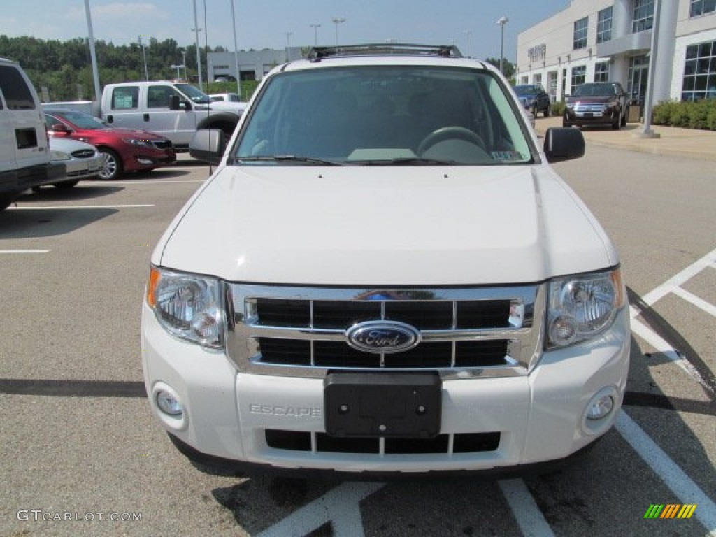 2009 Escape XLT 4WD - White Suede / Stone photo #4