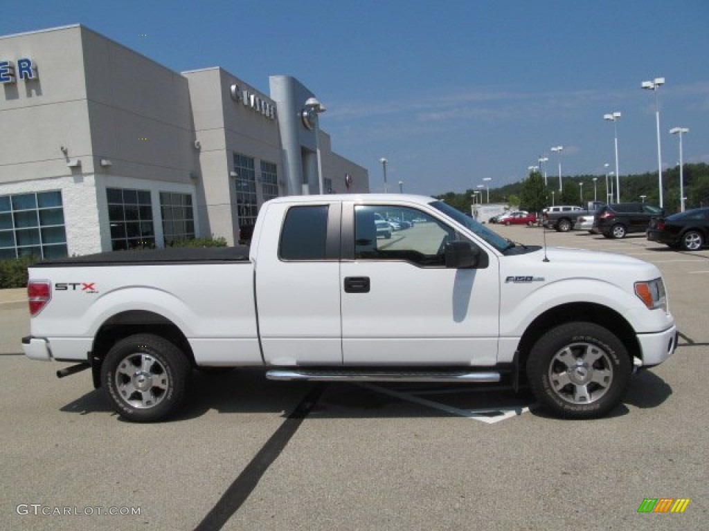 Oxford White 2010 Ford F150 STX SuperCab 4x4 Exterior Photo #68753487