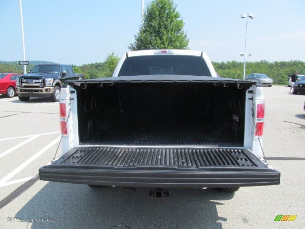 2010 F150 STX SuperCab 4x4 - Oxford White / Medium Stone photo #11