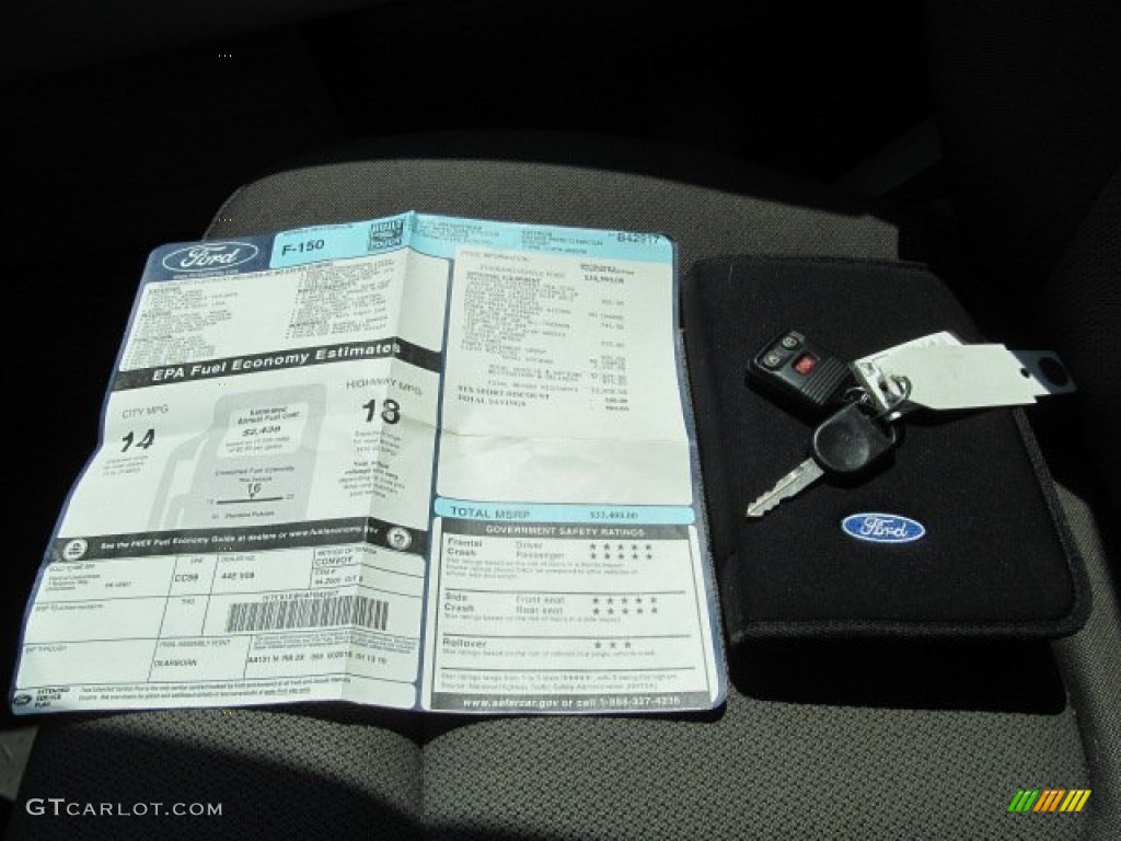 2010 F150 STX SuperCab 4x4 - Oxford White / Medium Stone photo #22