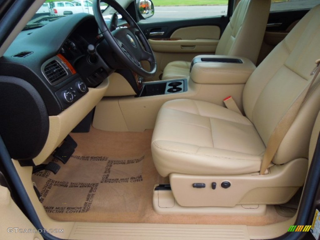 2007 Silverado 2500HD LTZ Crew Cab 4x4 - Desert Brown Metallic / Light Cashmere/Ebony photo #8