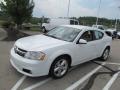 2011 Bright White Dodge Avenger Lux  photo #5