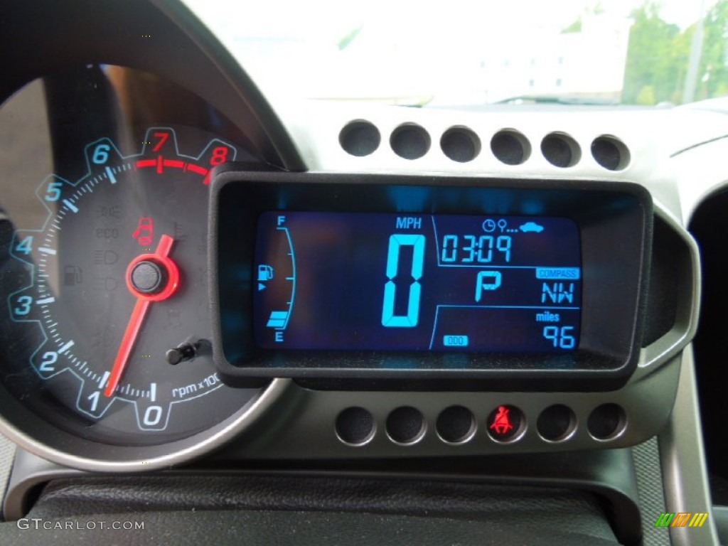 2012 Chevrolet Sonic LT Hatch Gauges Photo #68754601
