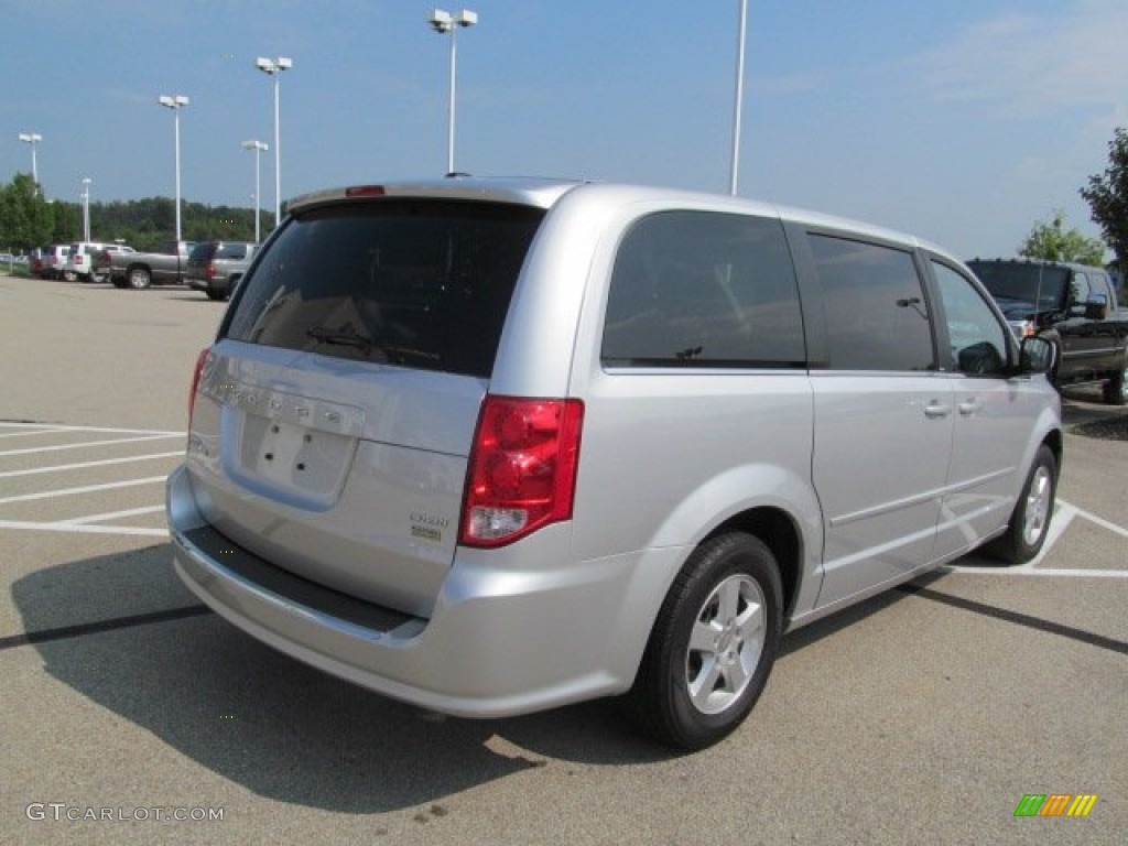 2012 Grand Caravan Crew - Bright Silver Metallic / Black/Light Graystone photo #10