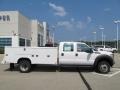 Oxford White 2012 Ford F550 Super Duty XL Crew Cab 4x4 Commercial Utility Exterior