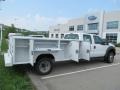 Oxford White 2012 Ford F550 Super Duty XL Crew Cab 4x4 Commercial Utility Exterior