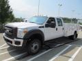 2012 Oxford White Ford F550 Super Duty XL Crew Cab 4x4 Commercial Utility  photo #7
