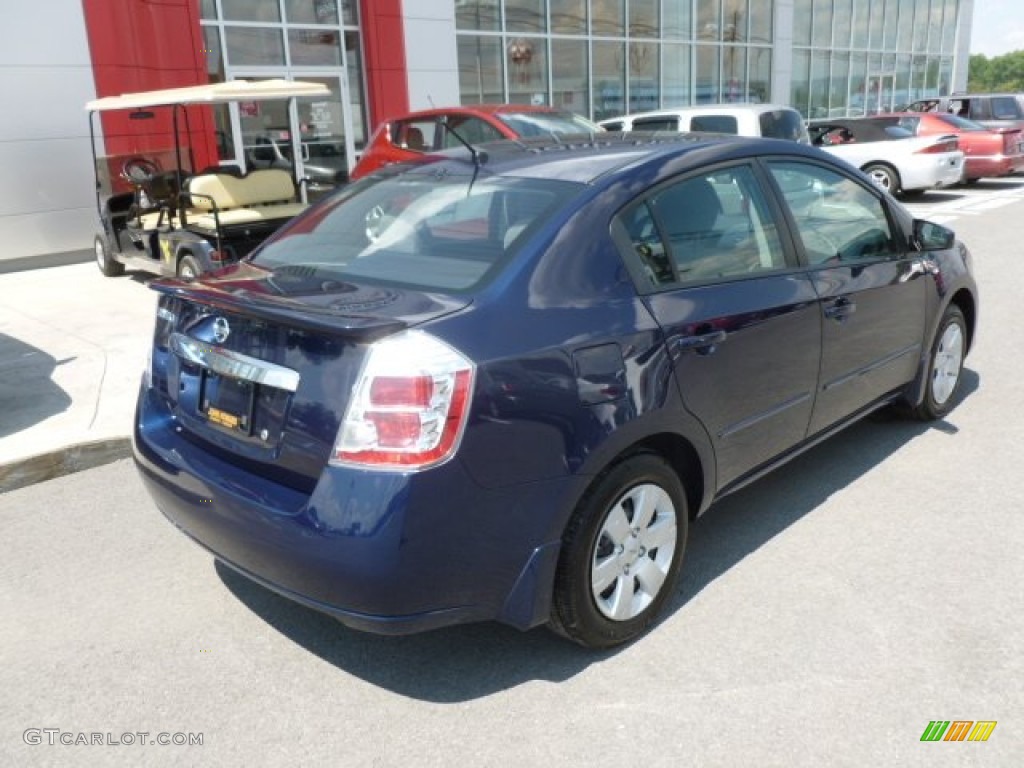 2012 Sentra 2.0 - Blue Onyx / Beige photo #7