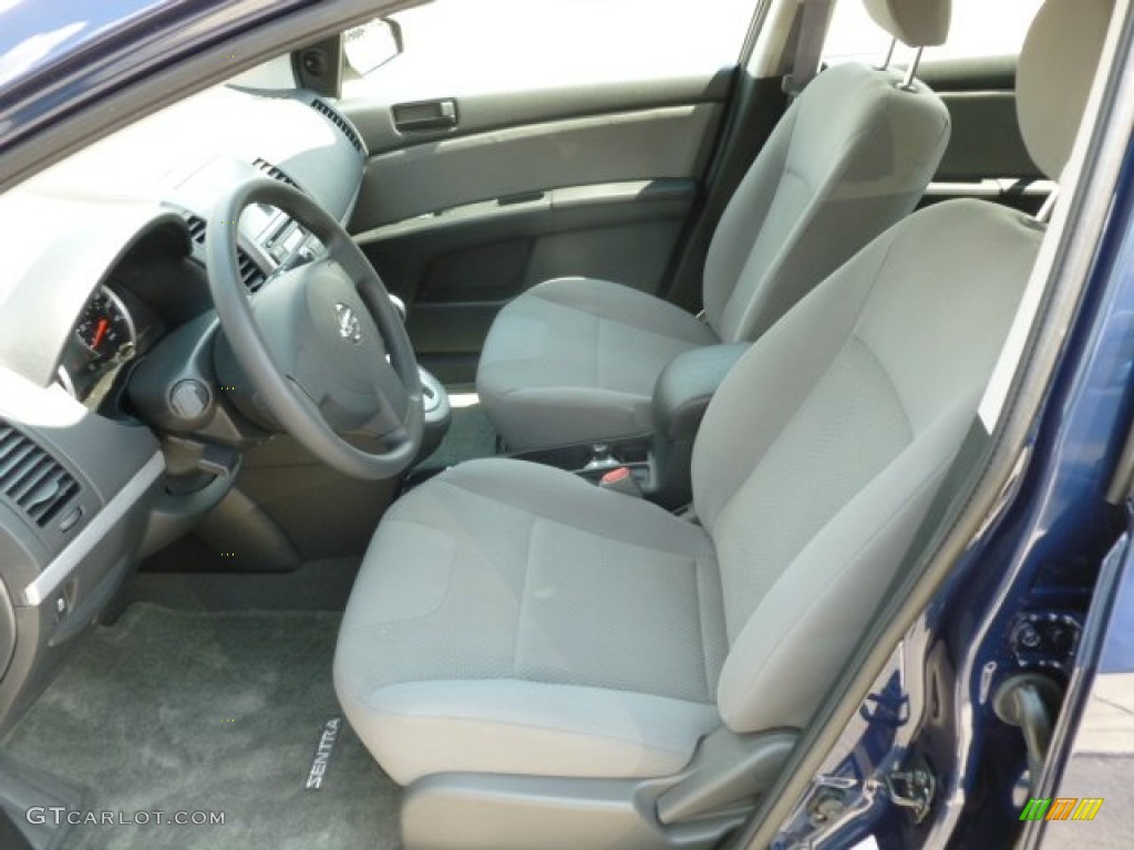 2012 Sentra 2.0 - Blue Onyx / Beige photo #15