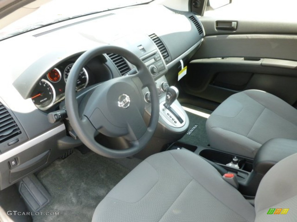 2012 Sentra 2.0 - Blue Onyx / Beige photo #16