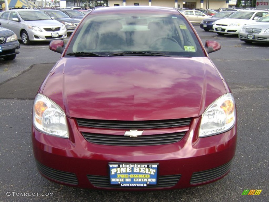 2007 Cobalt LT Sedan - Sport Red Tint Coat / Gray photo #2