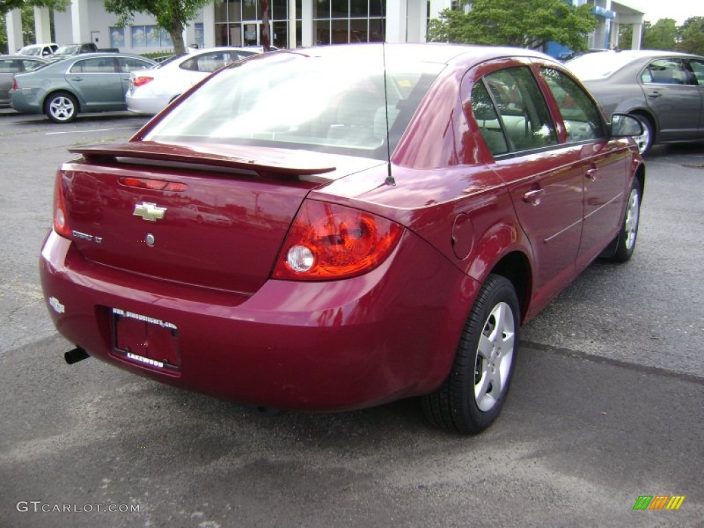 2007 Cobalt LT Sedan - Sport Red Tint Coat / Gray photo #4