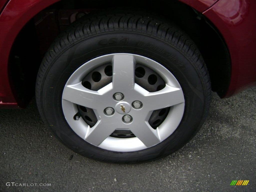 2007 Cobalt LT Sedan - Sport Red Tint Coat / Gray photo #8