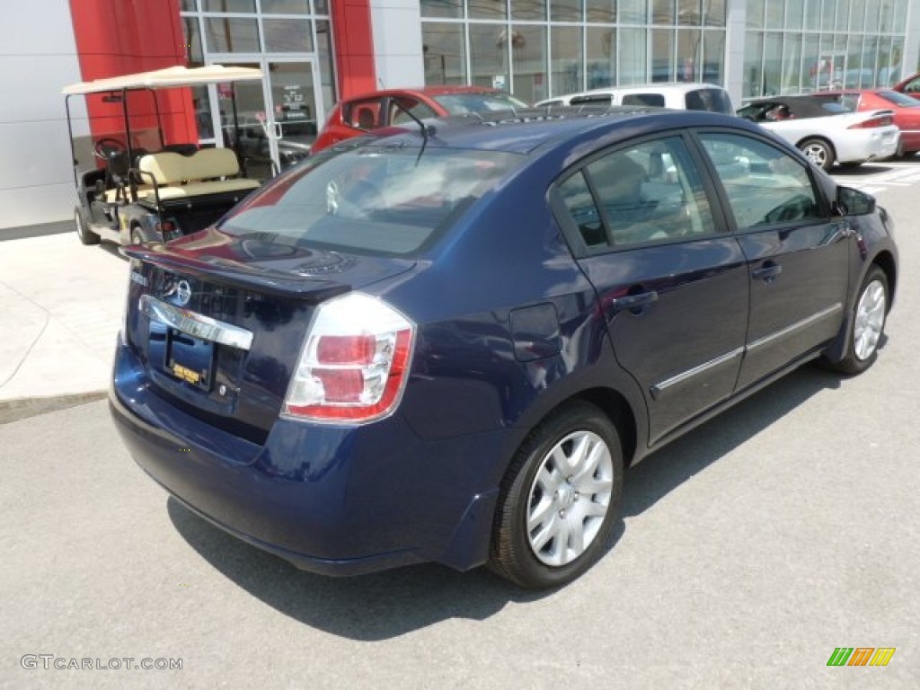 2012 Sentra 2.0 S - Blue Onyx / Charcoal photo #7