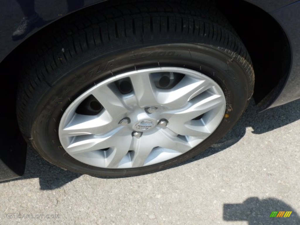 2012 Sentra 2.0 S - Blue Onyx / Charcoal photo #9