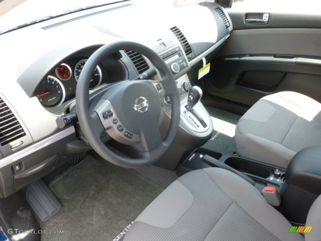 2012 Sentra 2.0 S - Blue Onyx / Charcoal photo #16
