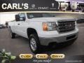 Summit White - Sierra 2500HD SLE Extended Cab 4x4 Photo No. 1