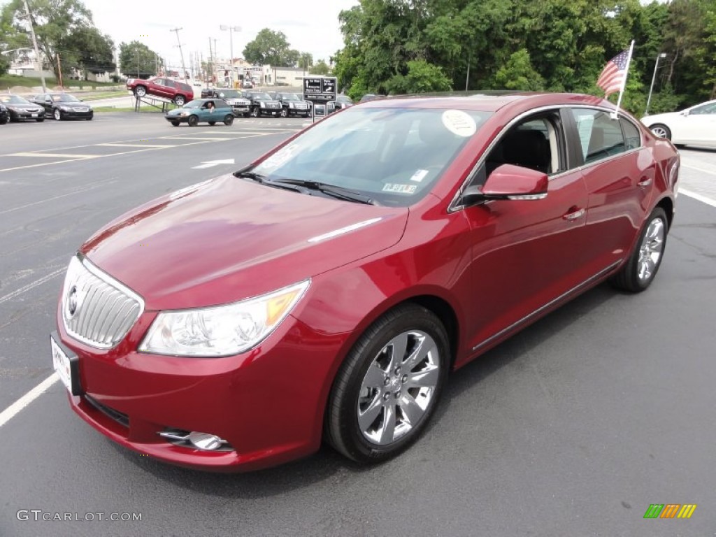 Red Jewel Tintcoat 2011 Buick LaCrosse CXS Exterior Photo #68758528