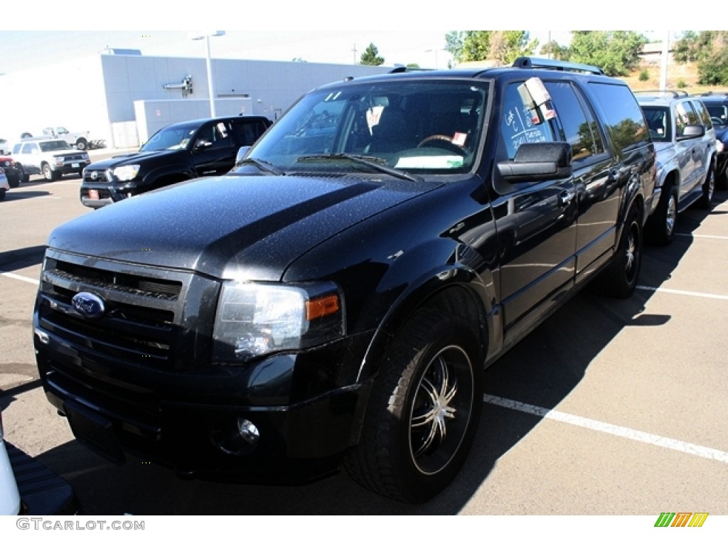 2010 Expedition EL Limited 4x4 - Tuxedo Black / Charcoal Black photo #4