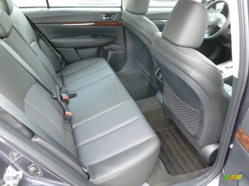 2013 Legacy 2.5i Limited - Graphite Gray Metallic / Off Black Leather photo #12