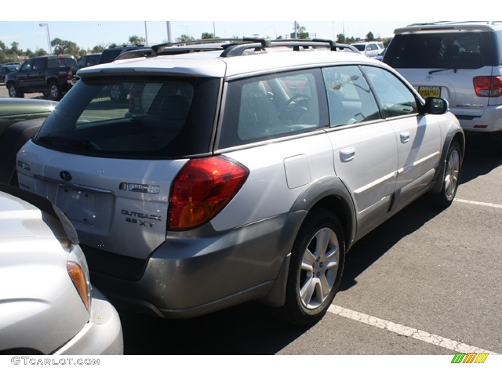 2005 Outback 2.5XT Limited Wagon - Satin White Pearl / Taupe photo #2