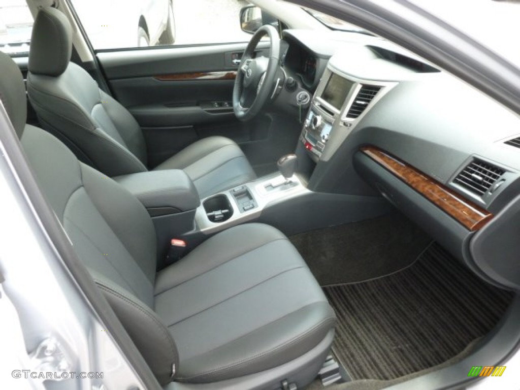 Off Black Leather Interior 2013 Subaru Legacy 3.6R Limited Photo #68761030