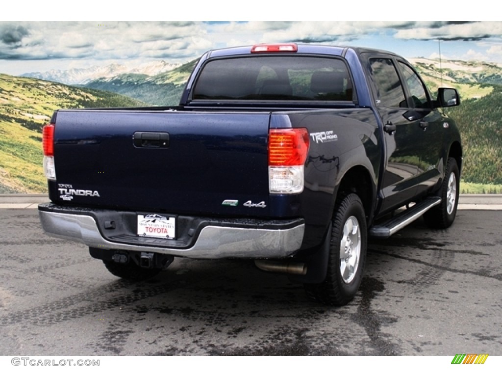 2010 Tundra TRD CrewMax 4x4 - Nautical Blue Metallic / Graphite Gray photo #3