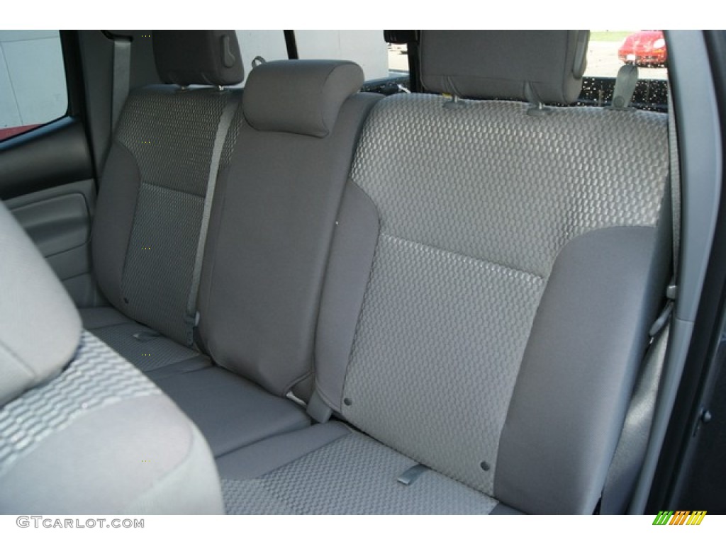 2012 Tacoma V6 Double Cab 4x4 - Magnetic Gray Mica / Graphite photo #8