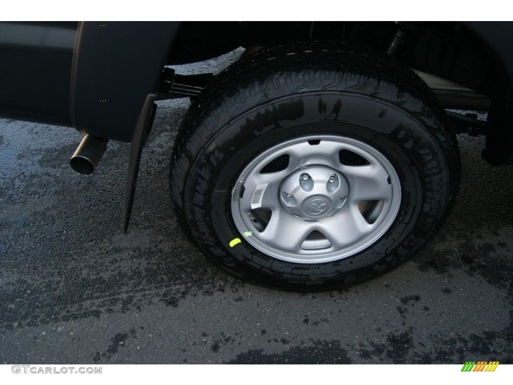 2012 Tacoma V6 Double Cab 4x4 - Magnetic Gray Mica / Graphite photo #10