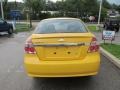 2010 Summer Yellow Chevrolet Aveo LT Sedan  photo #4