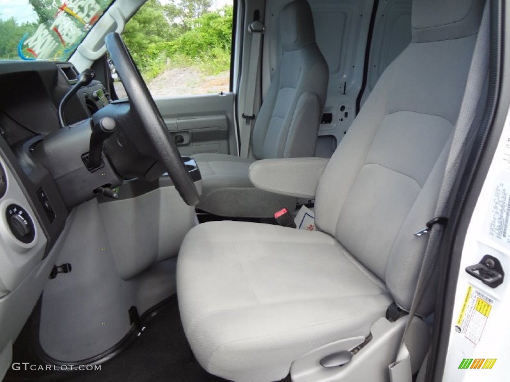 Medium Flint Interior 2012 Ford E Series Van E250 Extended Cargo Photo #68762398