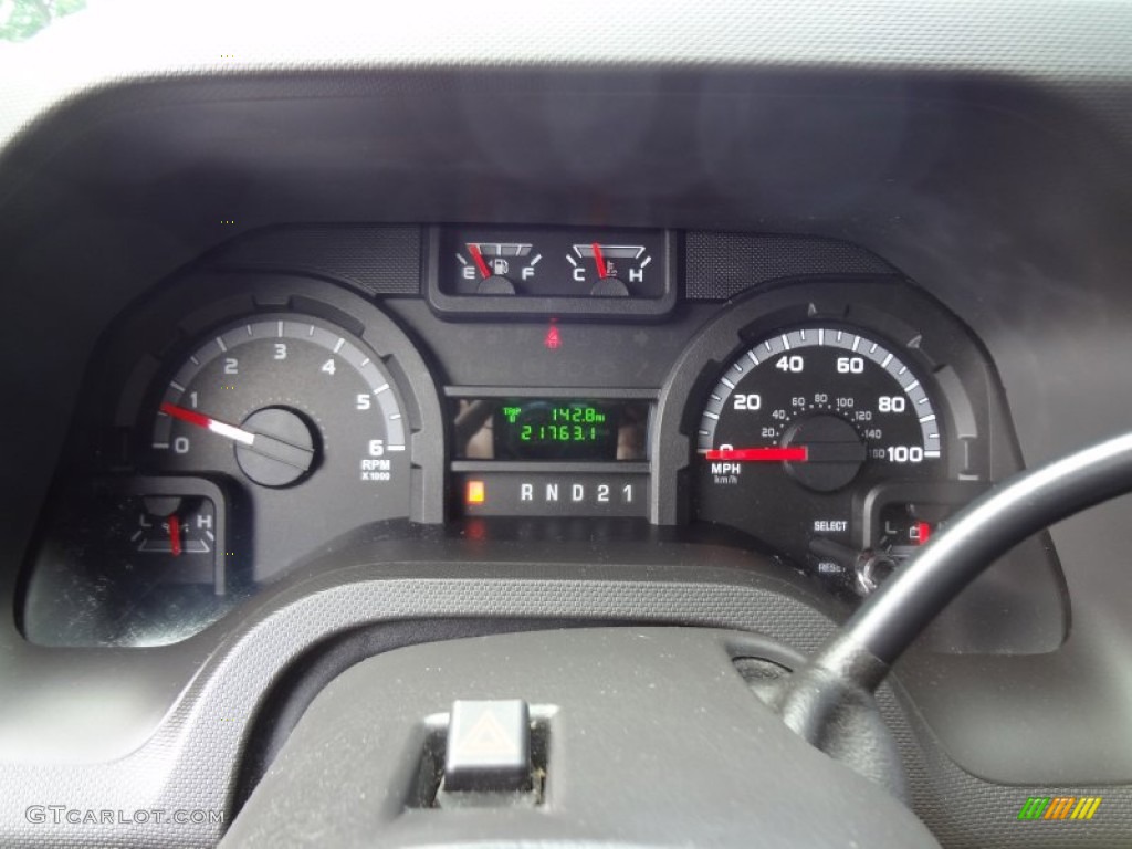 2012 Ford E Series Van E250 Extended Cargo Gauges Photo #68762461