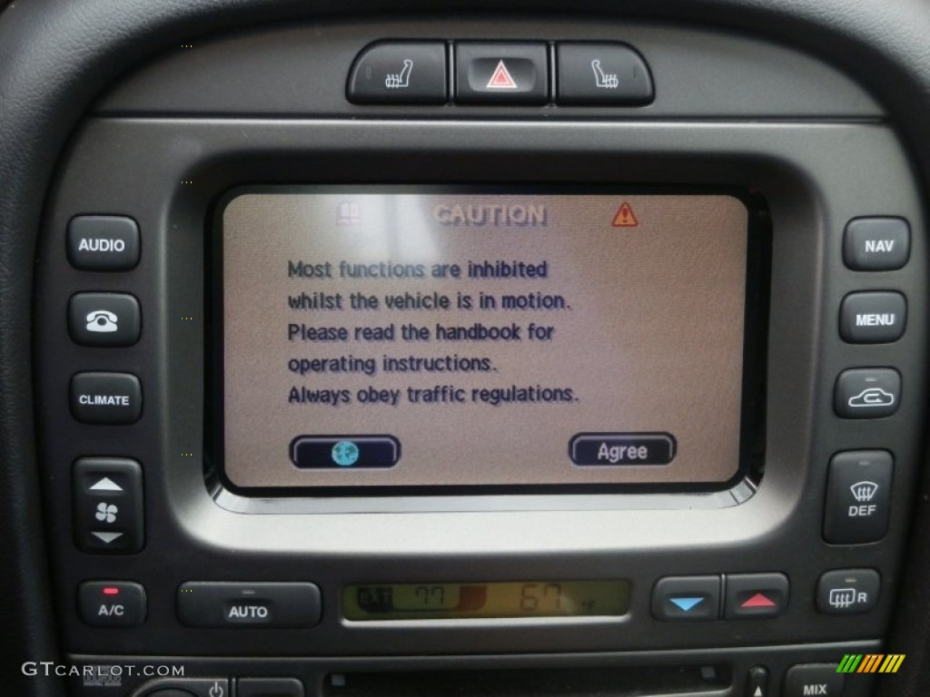 2005 Jaguar X-Type 3.0 Sport Wagon Controls Photos