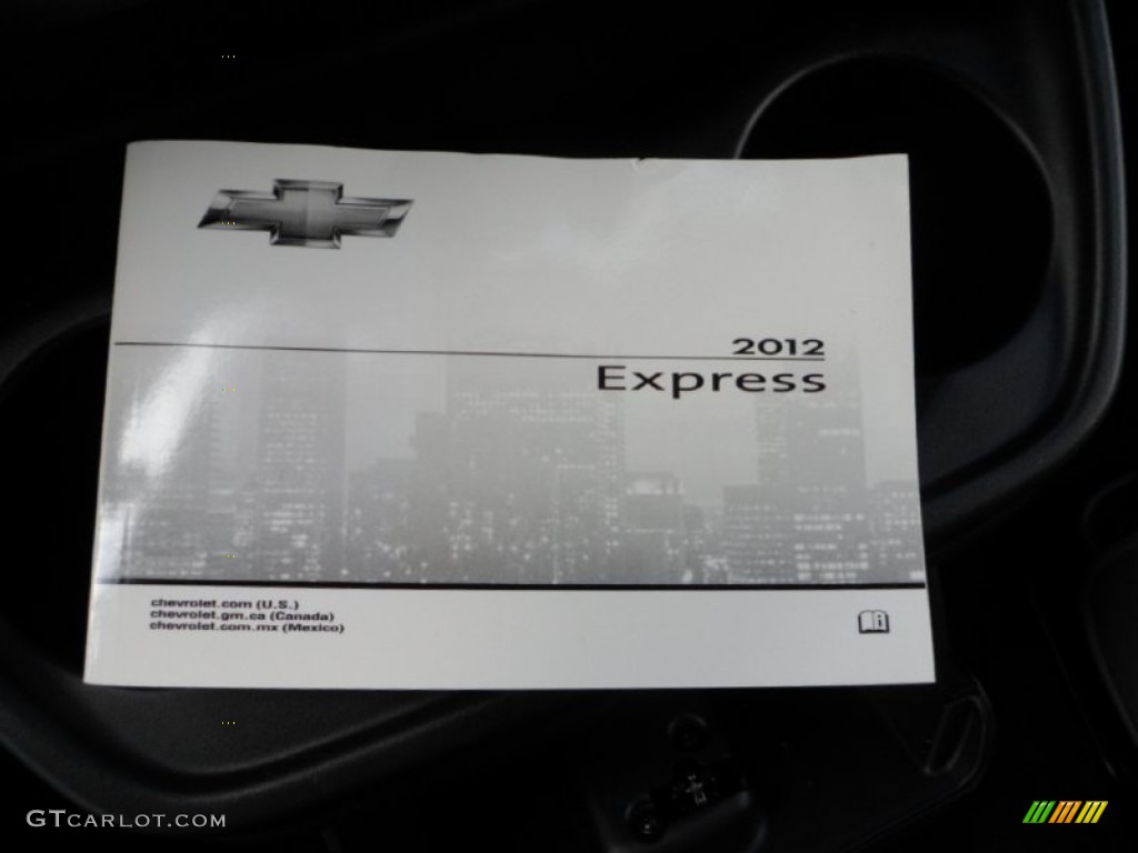 2012 Express LT 3500 Passenger Van - Summit White / Medium Pewter photo #26