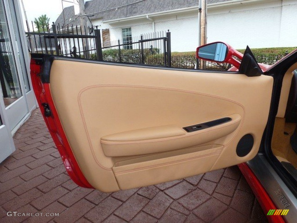 2007 Ferrari F430 Spider F1 Beige Door Panel Photo #68764219