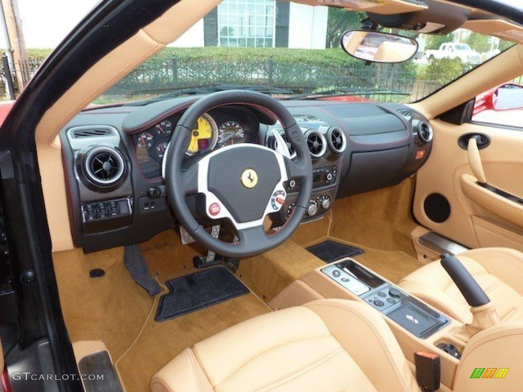 Beige Interior 2007 Ferrari F430 Spider F1 Photo #68764228