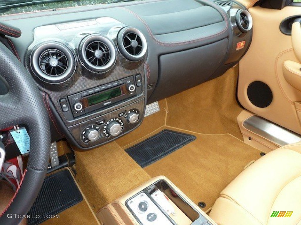 2007 Ferrari F430 Spider F1 Beige Dashboard Photo #68764300