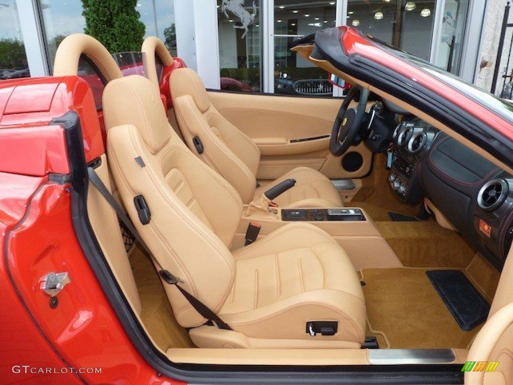 Beige Interior 2007 Ferrari F430 Spider F1 Photo #68764339