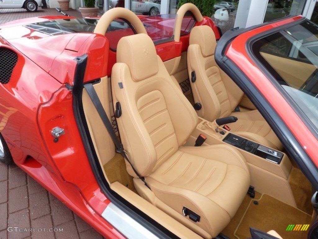 Beige Interior 2007 Ferrari F430 Spider F1 Photo #68764348