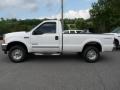 1999 Oxford White Ford F250 Super Duty XLT Regular Cab 4x4  photo #1