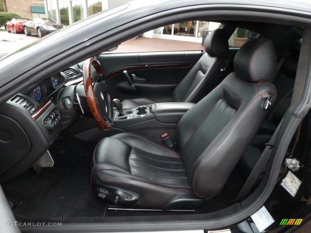 Nero Interior 2009 Maserati GranTurismo Standard GranTurismo Model Photo #68764813