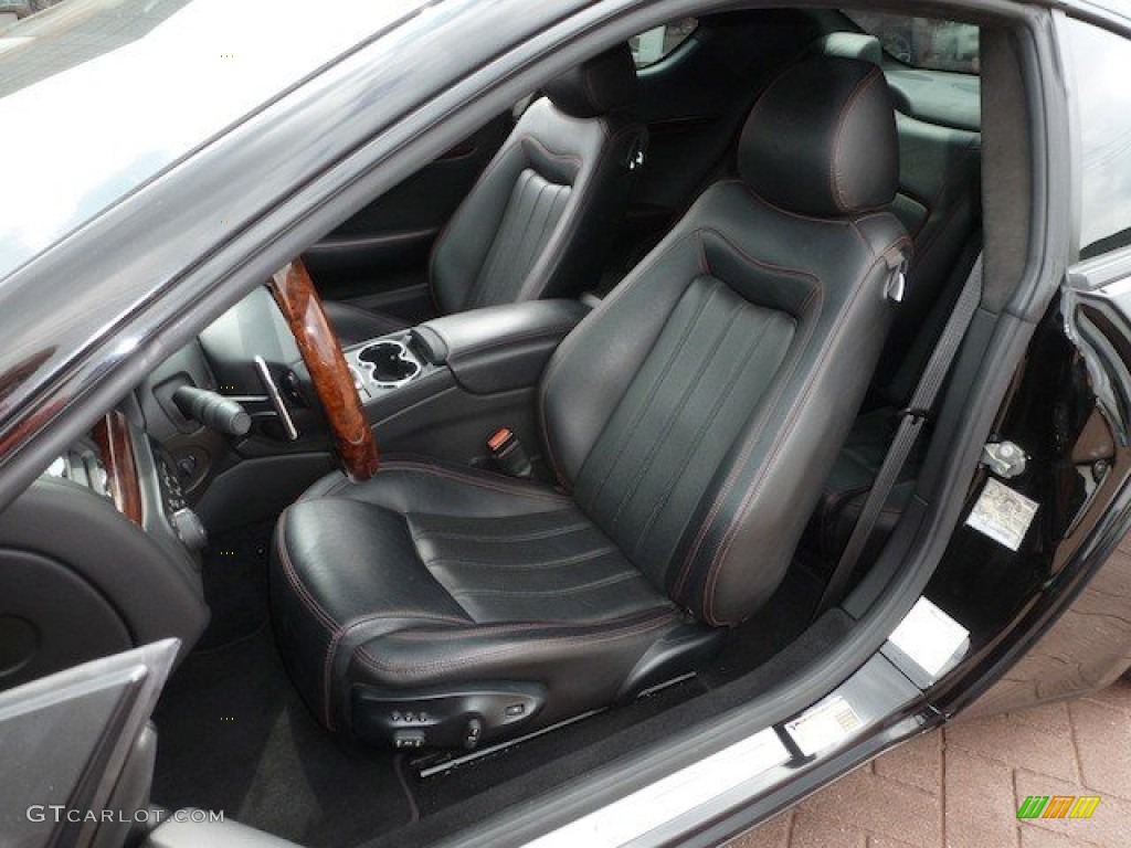 Nero Interior 2009 Maserati GranTurismo Standard GranTurismo Model Photo #68764822
