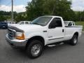 Oxford White - F250 Super Duty XLT Regular Cab 4x4 Photo No. 4