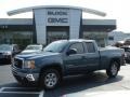 2010 Stealth Gray Metallic GMC Sierra 1500 SLE Extended Cab 4x4  photo #1